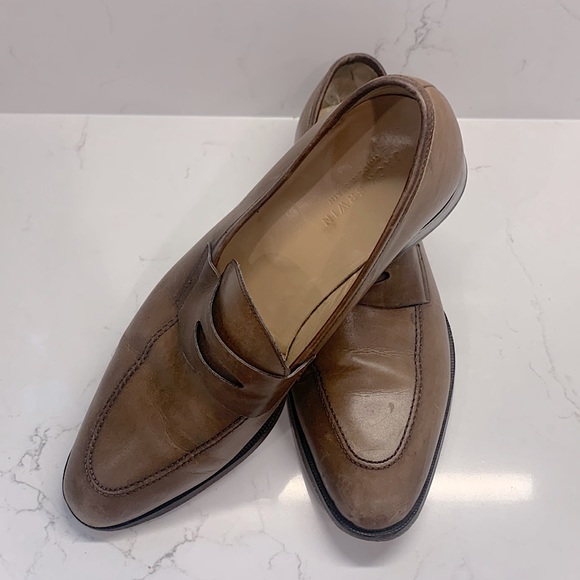 All leather Jack Erwin penny loafers - Picture 13 of 14